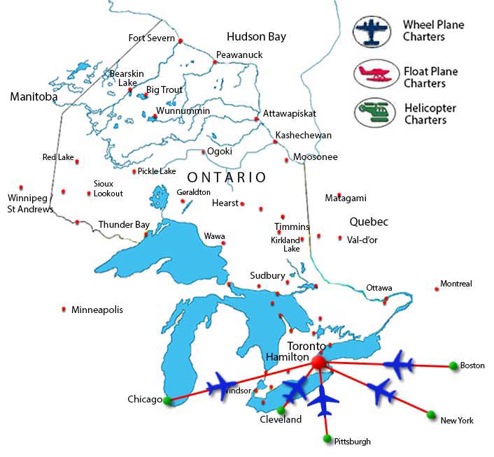 Hamilton Charter Flights